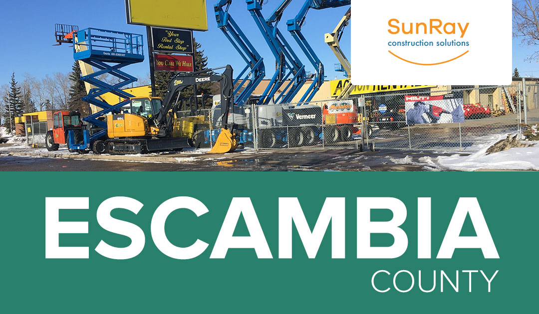 Escambia County eRecording of construction documents with SunRay